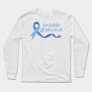 Invisible & Physical (Blue) Long Sleeve T-Shirt